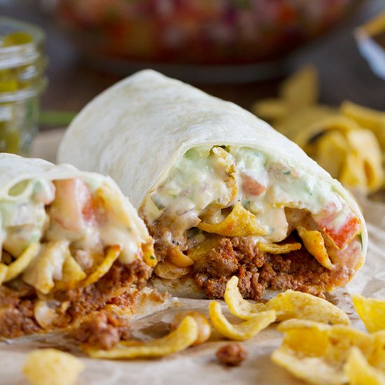 Frito Pie Burrito