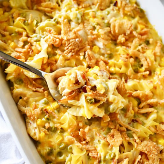 Chicken Noodle Casserole