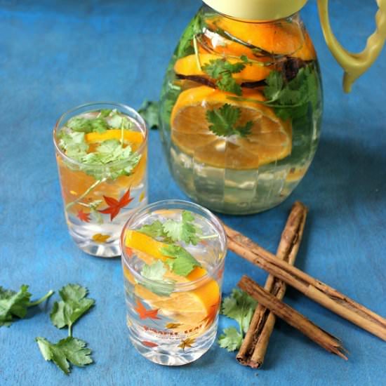 Clementine Cinnamon Cilantro Detox