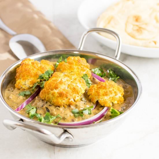 Roasted Cauliflower Curry