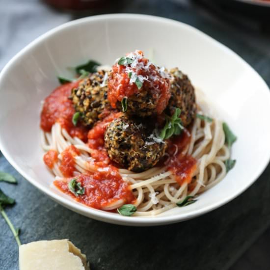 Easy Vegetarian Meatballs