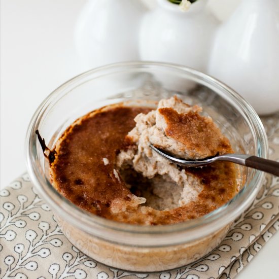 VEGAN CARDAMOM & CLOVE CREME BRULEE