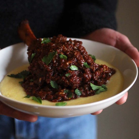 Sicilian Braised Lamb Shanks (GF)