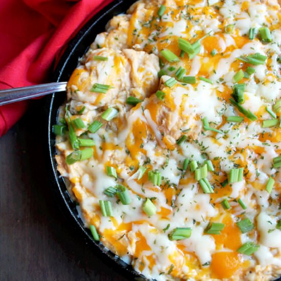 Buffalo Chicken Ranch Potato