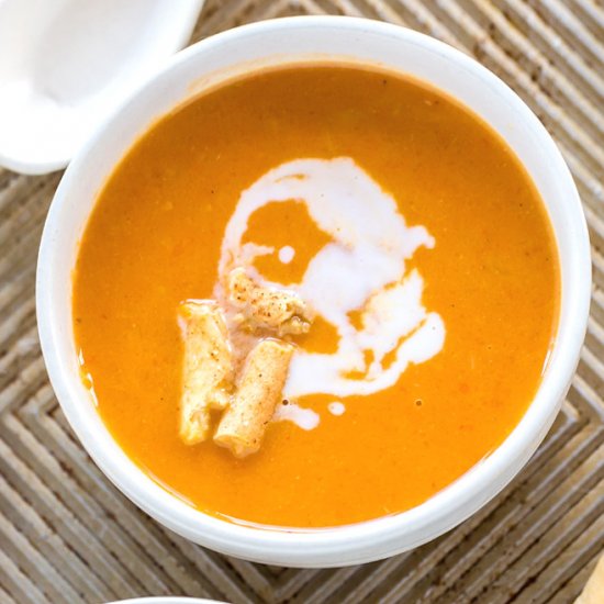 Spiced Carrot Soup