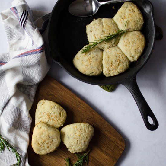 Rosemary Goat Cheese Biscuits