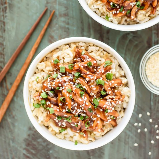 Crock Pot Teriyaki Chicken