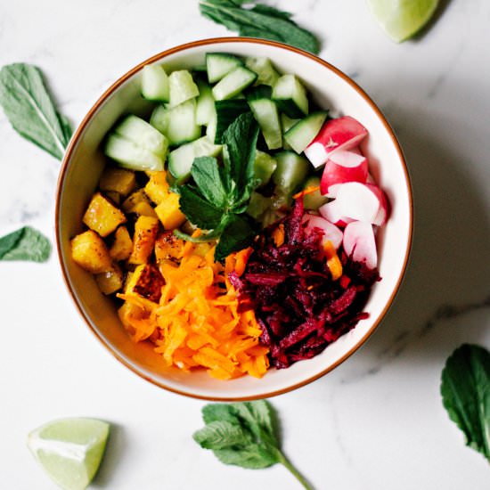 Fresh Udon Noodle Bowl