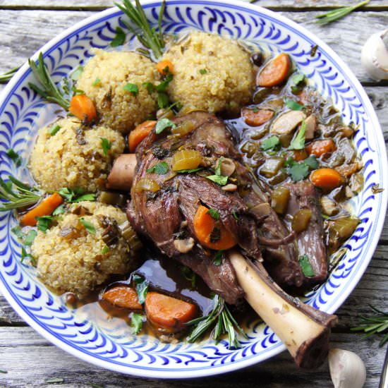 Easy Braised Lamb Shanks