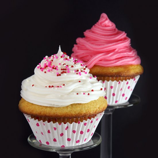 Snickerdoodle Cupcakes For Two