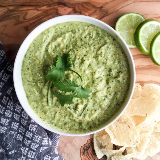 Cilantro Jalapeno Hummus