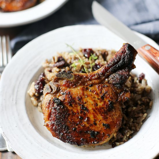 Pan-Roasted Pork Chops