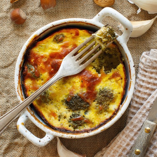 Broccoli with Greek Yogurt Casserole