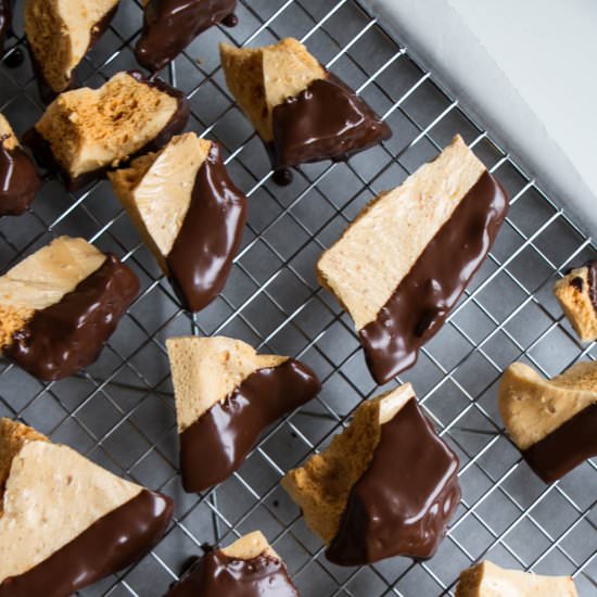 Chocolate Dipped Honeycomb