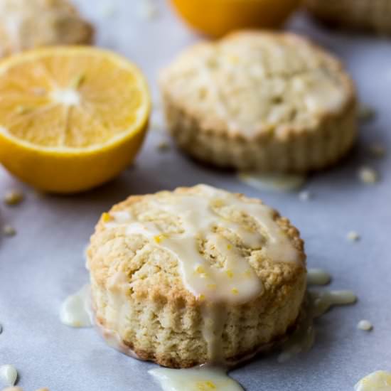 Meyer Lemon Cream Scones