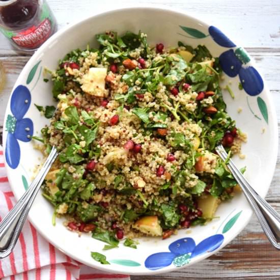 Quinoa Salad with Watercress