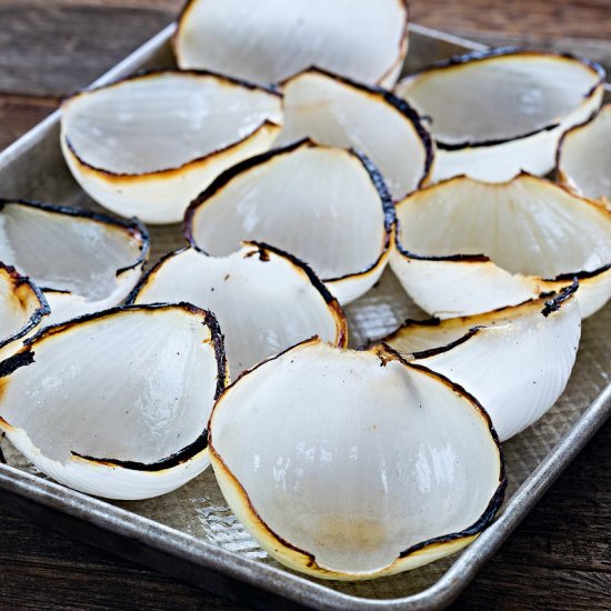 Charred Onion Petals