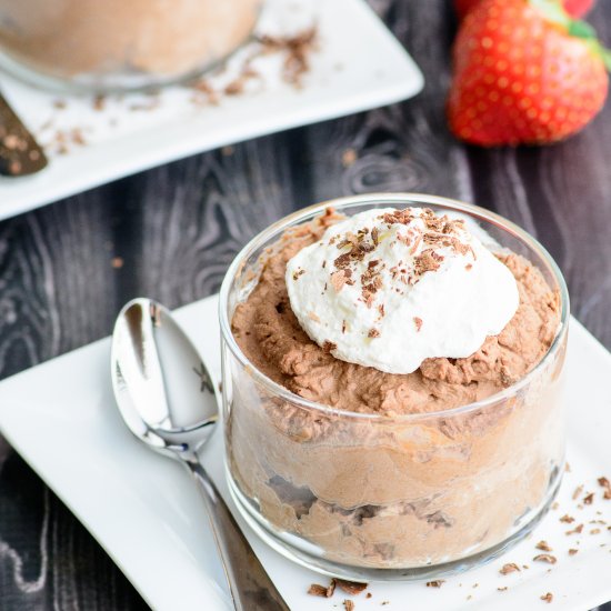 3 Ingredient Chocolate Mousse