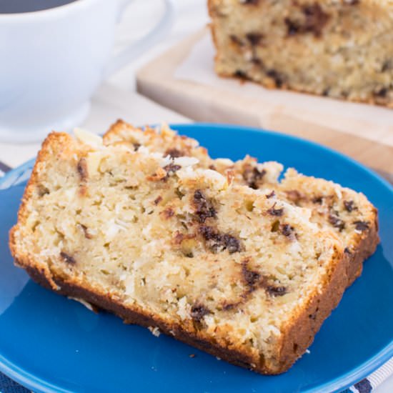 Almond Joy Banana Bread