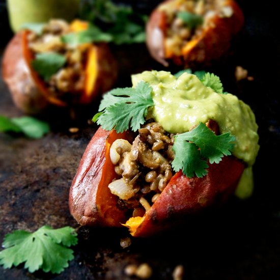 Stuffed Sweet Potatoes