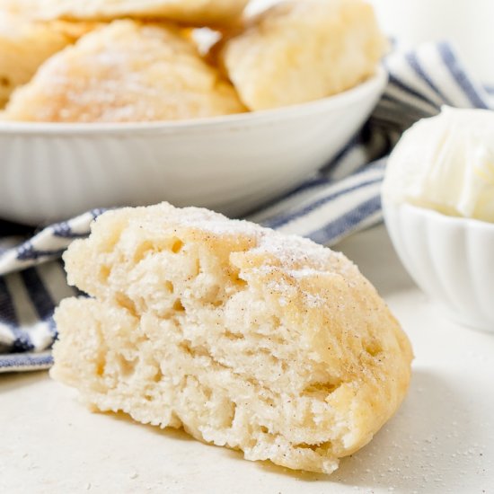 Cinnamon Sugar Bannock