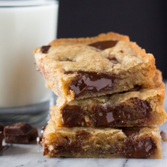 Brown Butter Chocolate Blondies