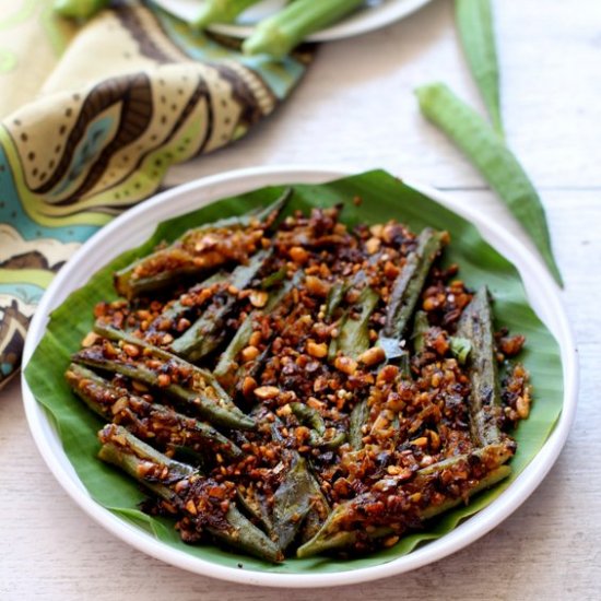 Bharwa Bhindi, Stuffed Okra Fry