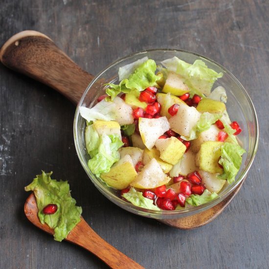 Pear And Pomegranate Salad