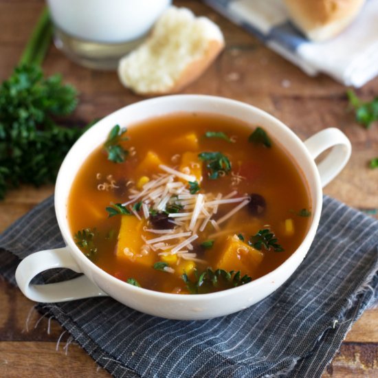 Quinoa Butternut Squash Soup