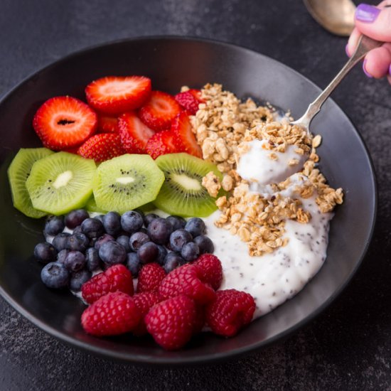 Chia Yogurt Breakfast Bowl