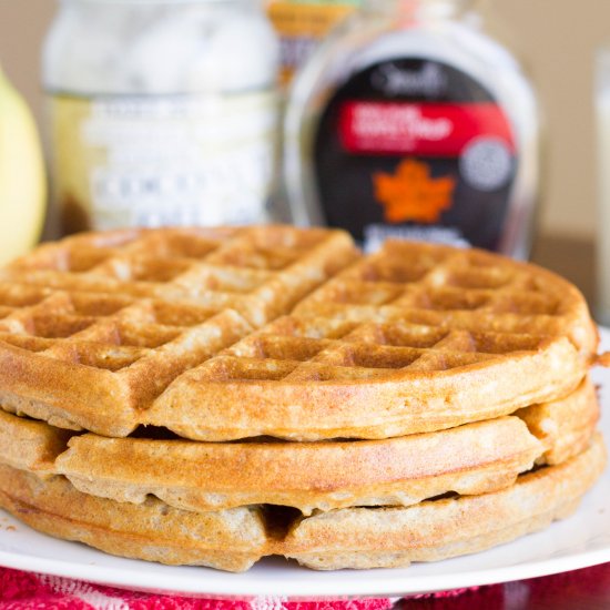 Wheat Berry Waffles