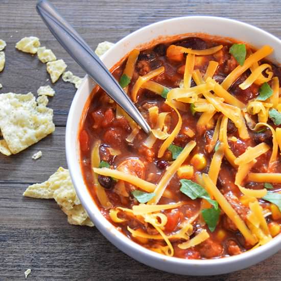 Super Simple Taco Soup