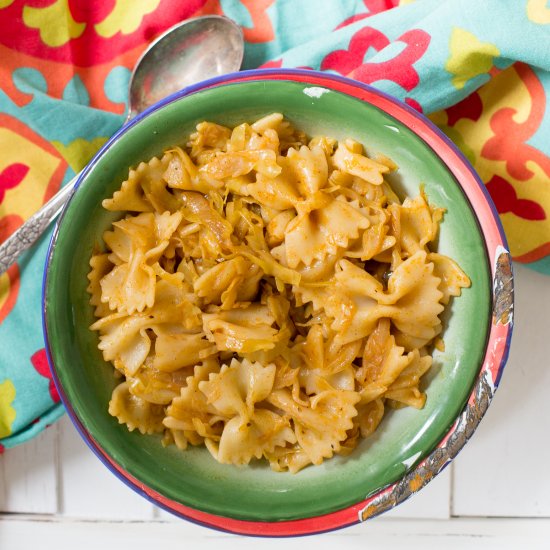 Paprika Cabbage Noodles