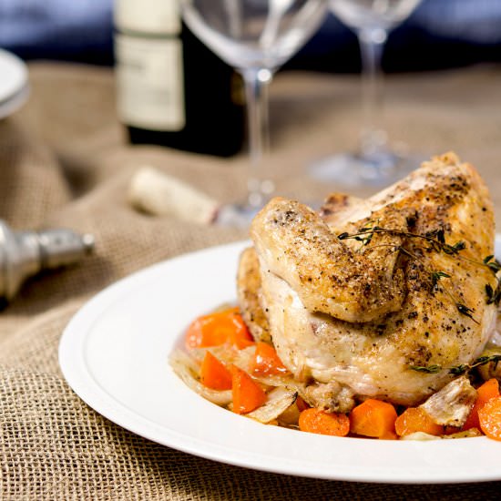 Crispy Roast Chicken & Vegetables