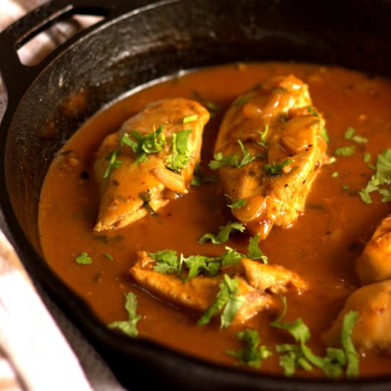 Spicy Garlic Cilantro Chicken