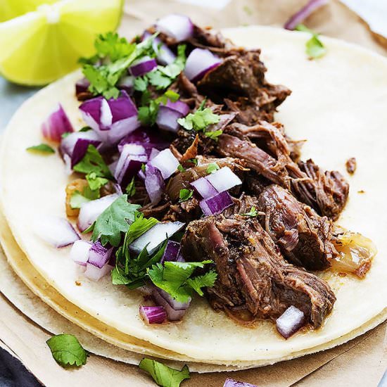 Slow Cooker Barbacoa Beef