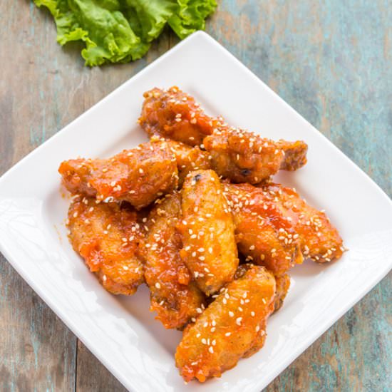 Hot & Spicy Chicken Wings