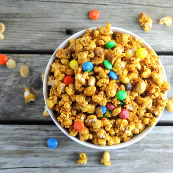 Caramel Popcorn Trail Mix