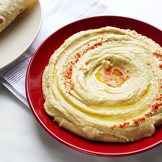 Hummus without Tahini