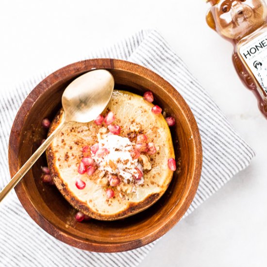 Broiled Grapefruit w/ Coconut Cream