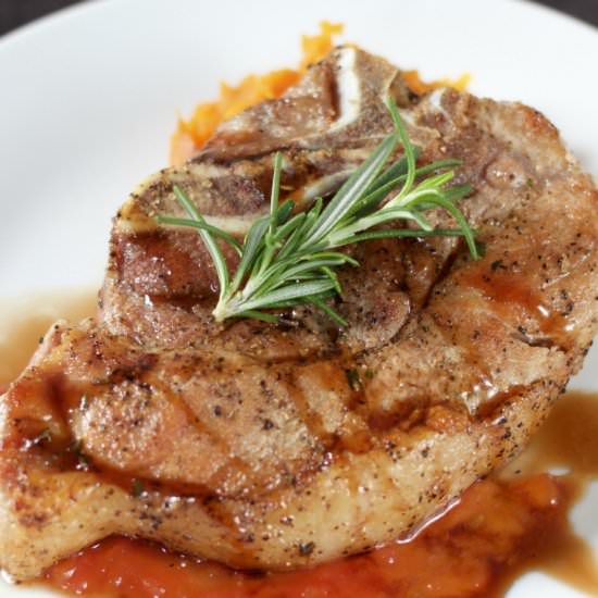 Rosemary & Sage Pork Chops