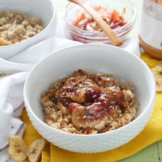 Whipped Banana Oatmeal