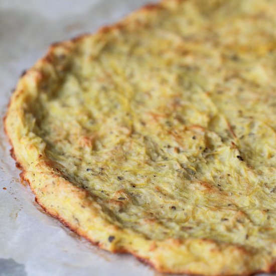 Spaghetti Squash Pizza Crust