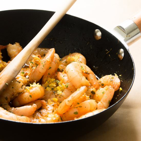 Honey Cajun Prawns (Shrimp)