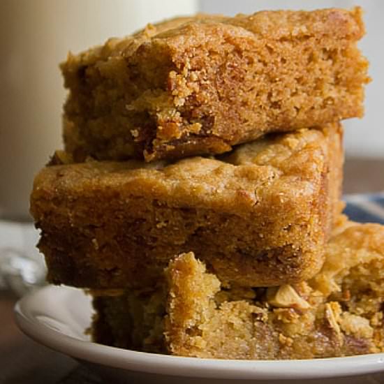 Chocolate Caramel Blondies