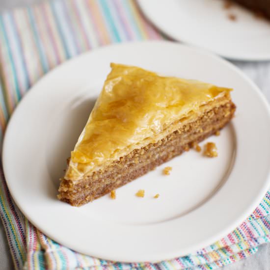 Walnut and Honey Baklava