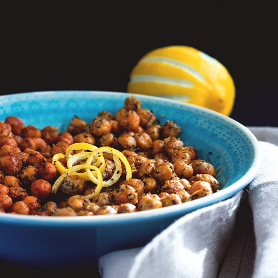 Crunchy Chickpeas 2 Ways