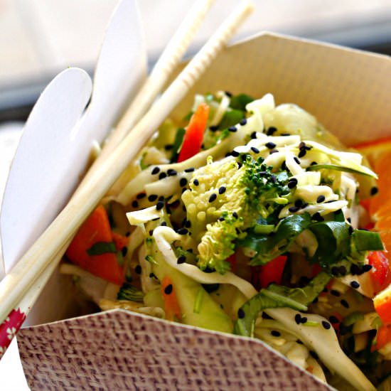 Broccoli Slaw with Citrus Dressing