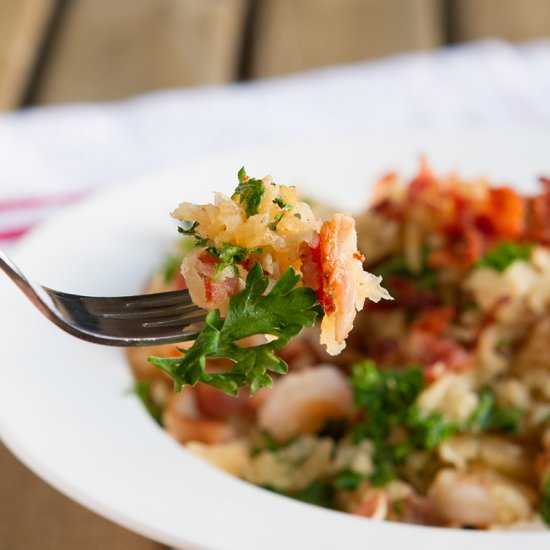 Grain-free Bacon Risotto