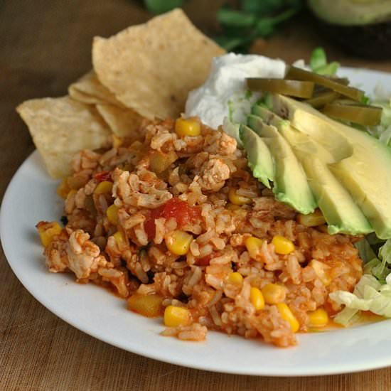 Turkey Taco Skillet